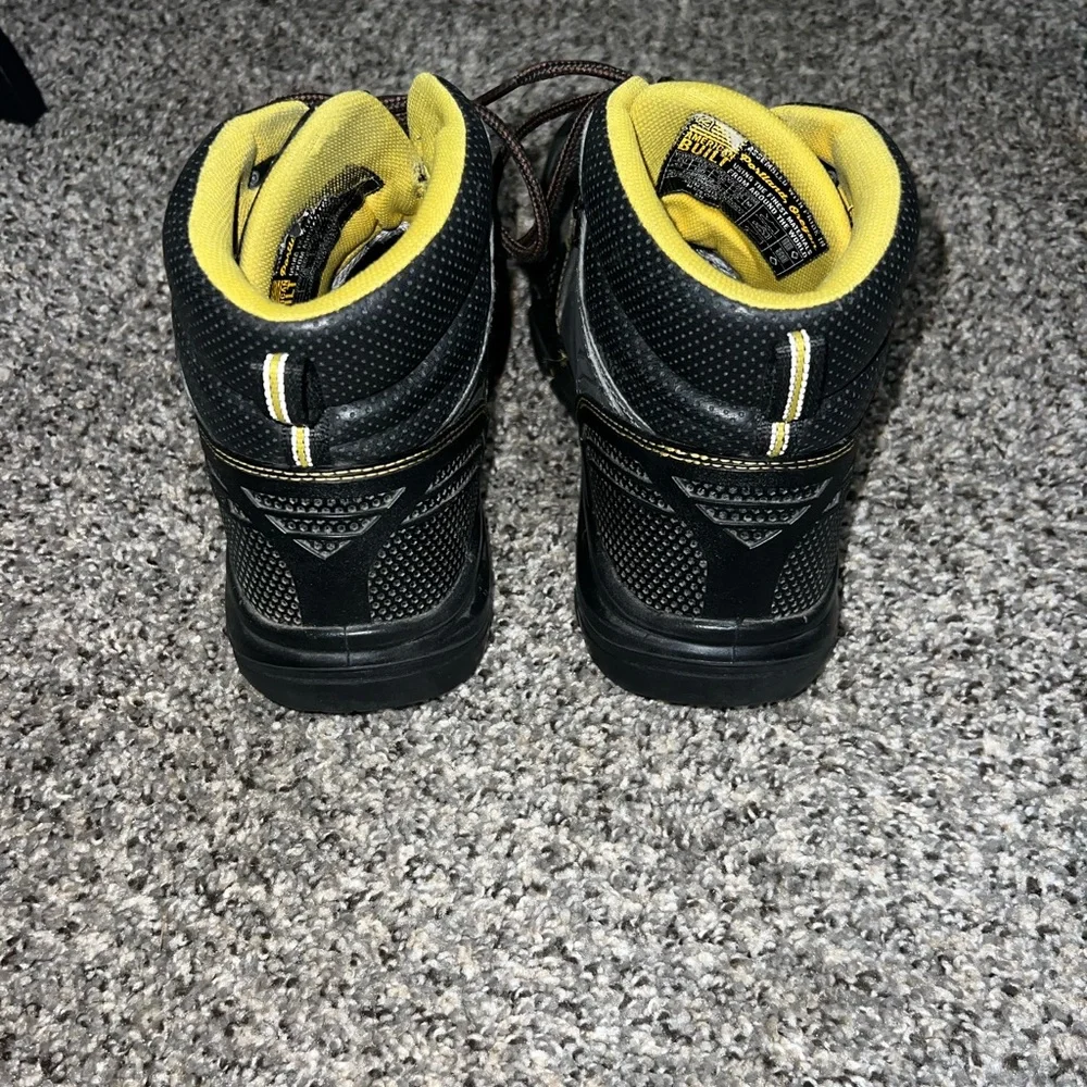 Men's Keen American Built Black Waterproof Steel Toe Work Boots Size 10 D - Picture 5 of 9